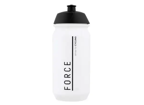 Force Divide cycling bottle 500 ml transparent/black