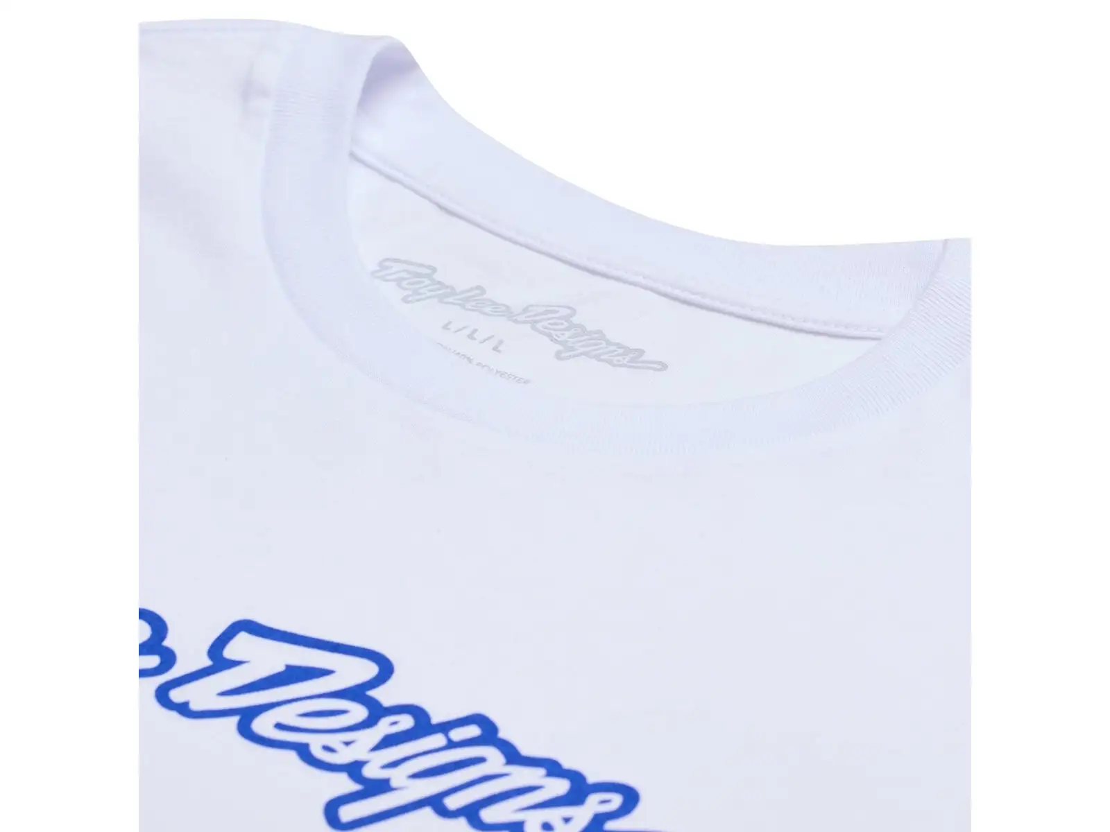 Troy Lee Designs Signature men's T-shirt short sleeve White