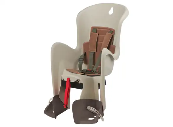 Polisport Bilby child seat for carrier cream-brown