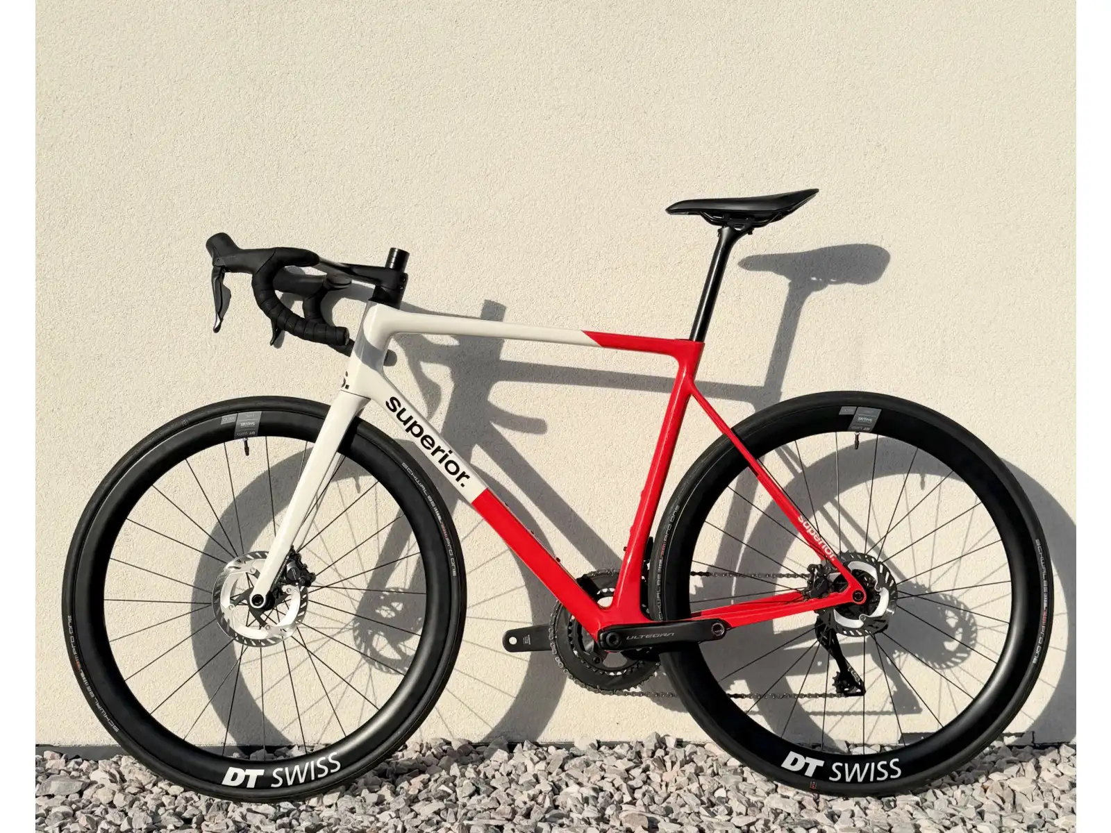 Superior RR 9.8 bike road bike Gloss Red / White VERIFIED