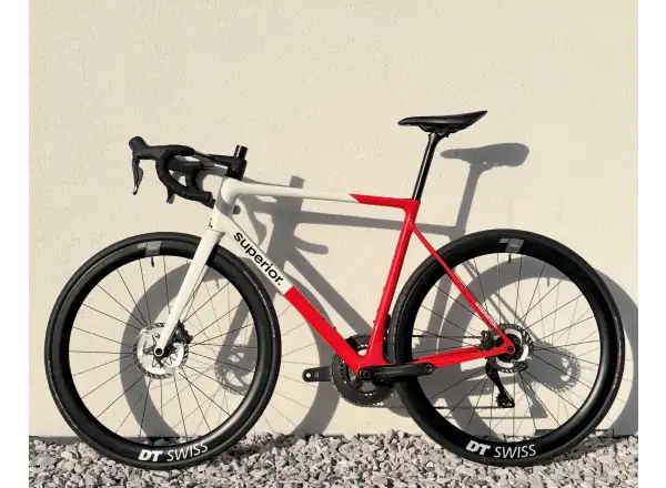 Superior RR 9.8 bike road bike Gloss Red / White VERIFIED