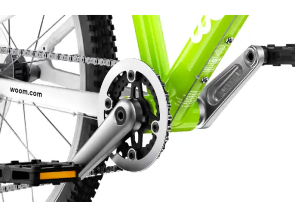 Woom 4 Lizard Lime 20 children's bike