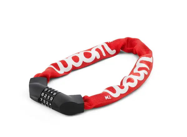 Woom bike lock red