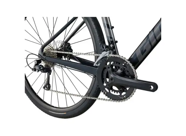 Giant FastRoad AR 2 fitness bike metallic black