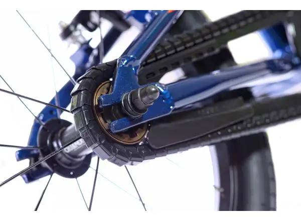 Amulet 16 Mini Superlite dark blue metalic/orange shiny children's bike