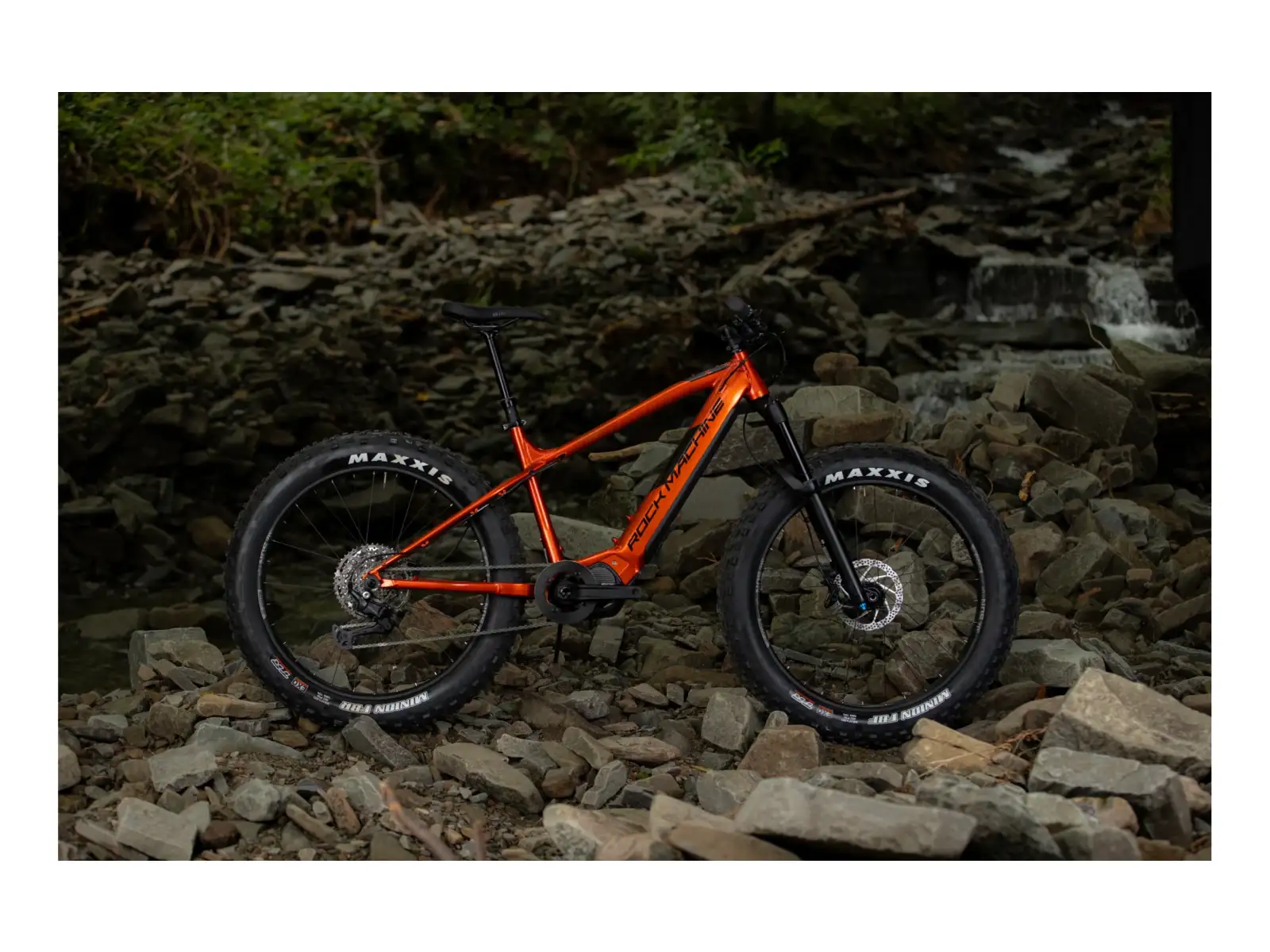 Rock Machine VYÖRY e90-26 fatbike electric bike Metallic Orange/Black SAMPLE