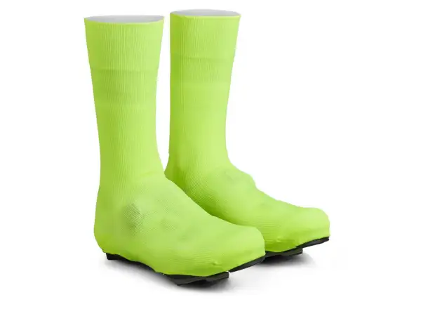 Grip Grab Flandrien Waterproof road shoe covers yellow