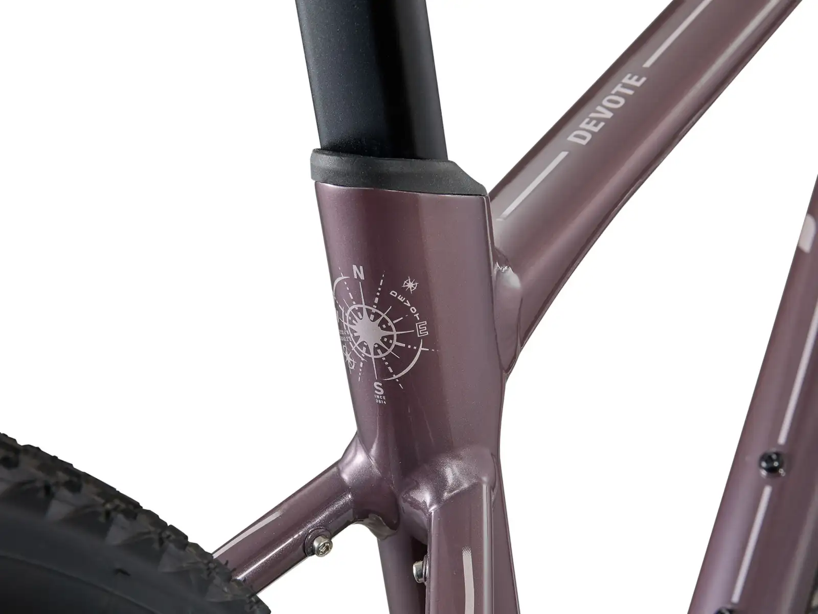 Liv Devote 1 women's gravel bike Charcoal Plum