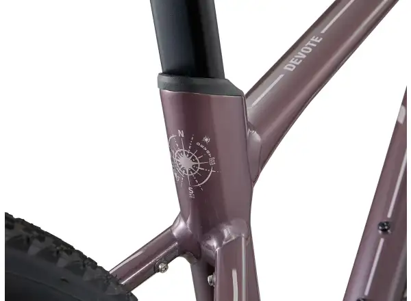 Liv Devote 1 women's gravel bike Charcoal Plum