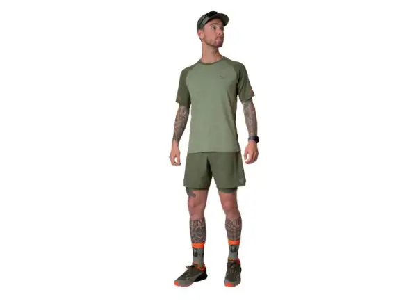Dynafit Alpine Pro 2in1 men's running shorts Thyme