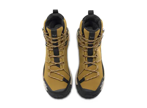 Salewa Puez Winter Mid PTX men's shoes Golden Brown / Black