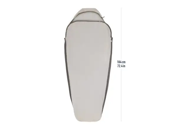 Sea To Summit Silk Blend sleeping bag liner Compact Moonstruck