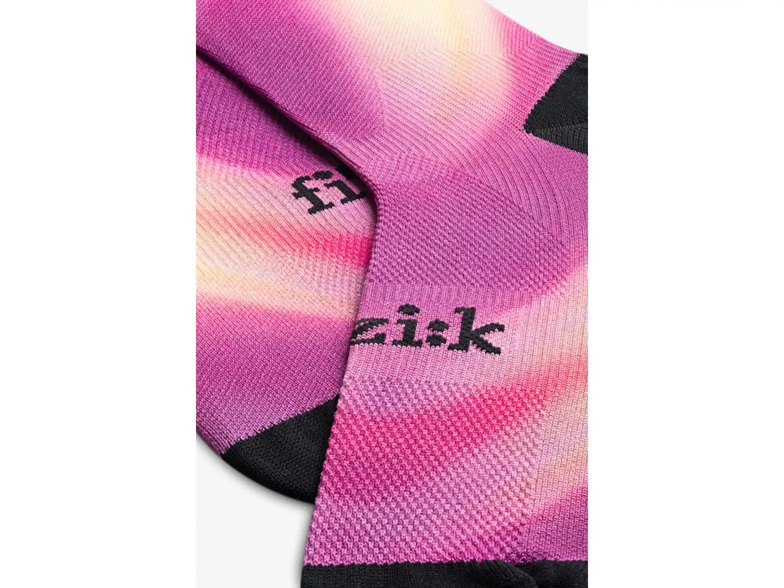 Fizik Faded cycling socks Purple/Yellow