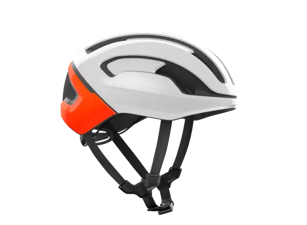 POC Omne Air MIPS road helmet Hydrogen White/Fluorescent Orange
