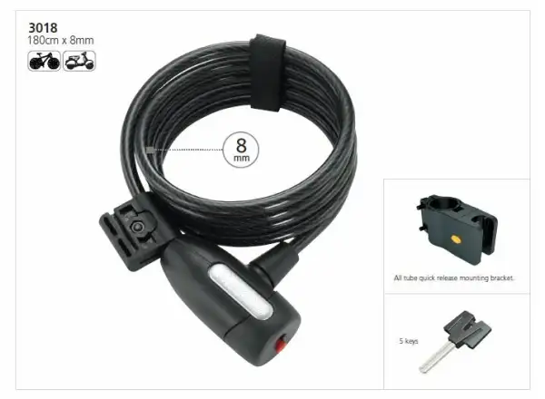 Magnum lock spiral 1850x8 mm