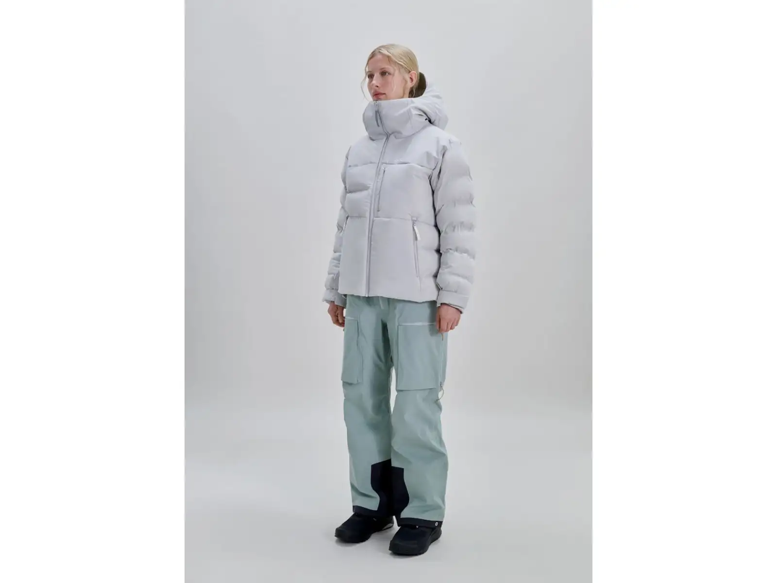 POC Loft Jacket women's ski jacket Granite Grey