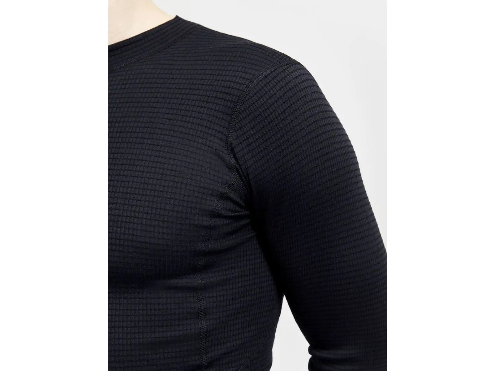 Craft Pro Wool Extreme X men's long sleeve t-shirt Black