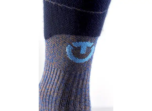 Thermic Ski Merino Reflector men's socks blue/gold