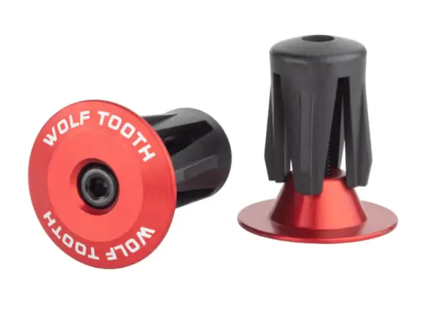 Wolf Tooth bar end plug red