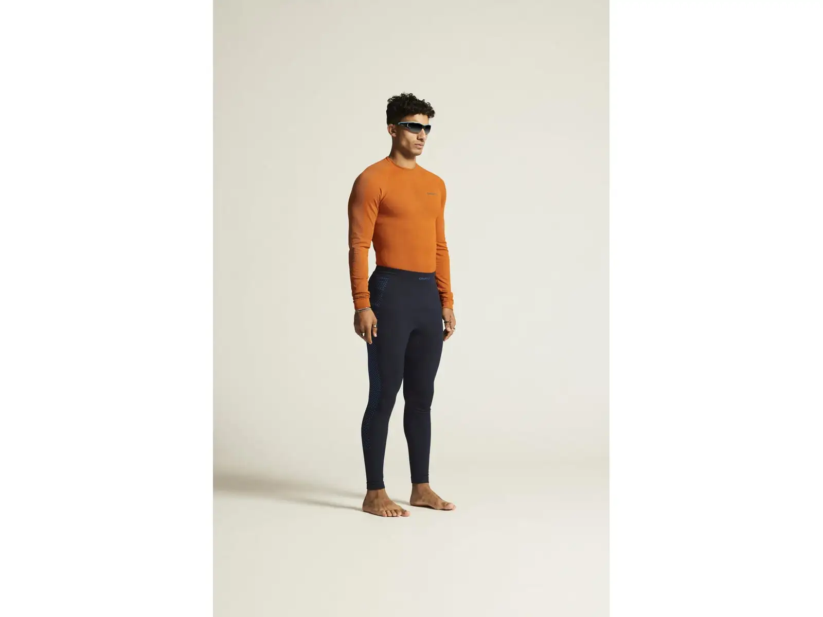 Craft ADV Warm Intensity men's functional shirt long sleeve orange