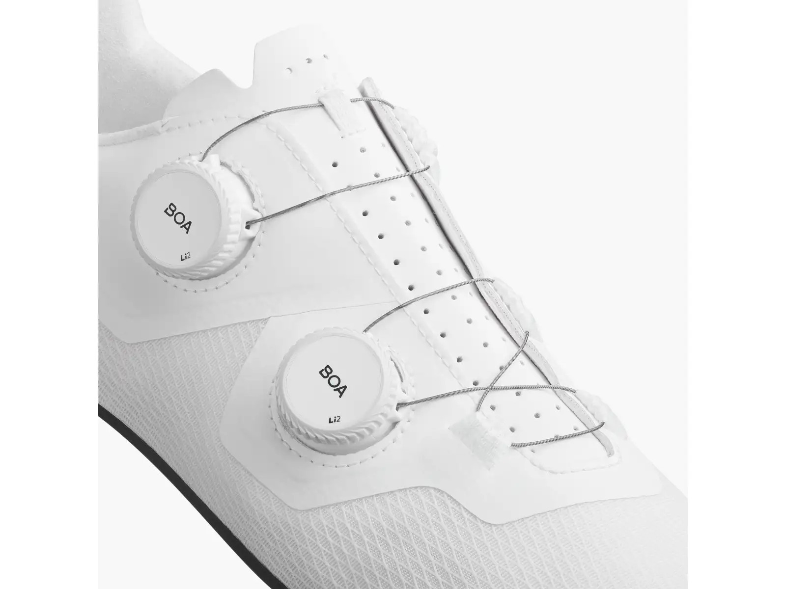 Fizik Tempo Lyra road cycling shoes White/White