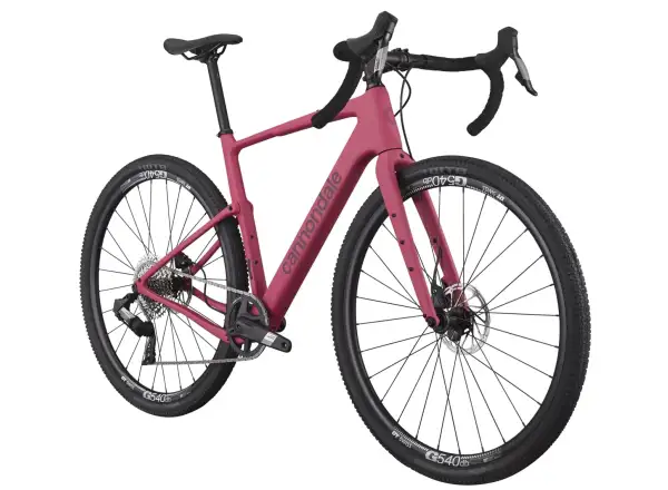 Cannondale Topstone Carbon Apex AXS gravel bike Orchid