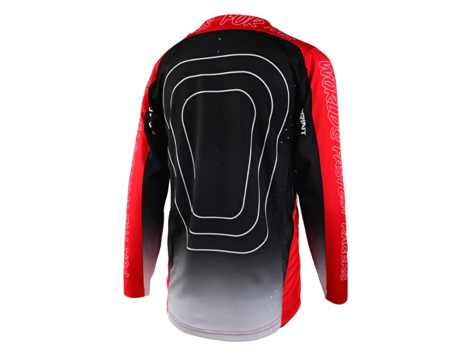 Troy Lee Designs Sprint children's jersey long sleeve Richter Race Red