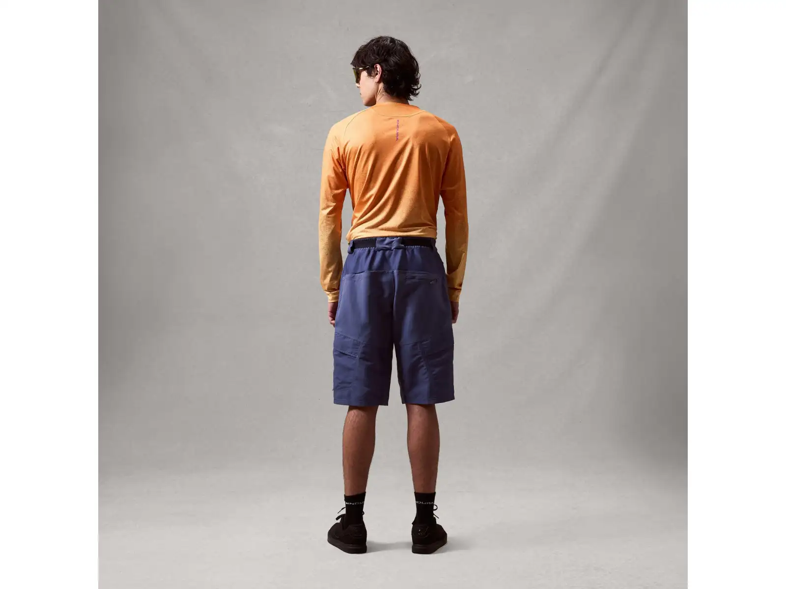 Endura Hummvee men's shorts with chamois Indigo Rock
