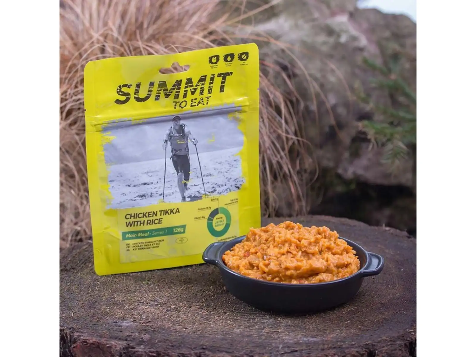 Summit To Eat dehydrated meal Chicken Tikka with rice 126 g