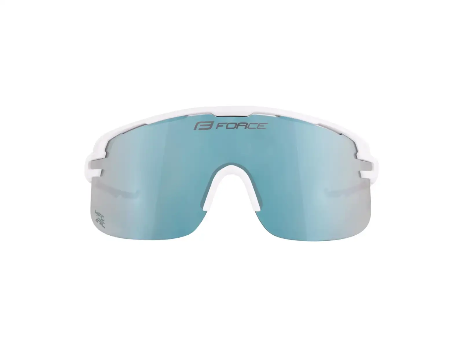 Force Epic cycling glasses white/blue mirrored lens