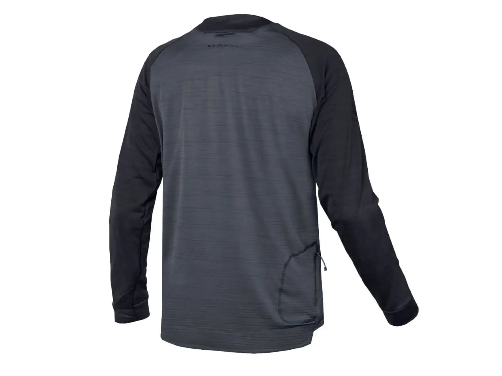 Endura Singletrack Fleece men's jersey long sleeve black