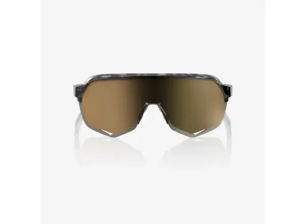 100% S2 sunglasses Gloss Black Havana/Soft Gold Mirror