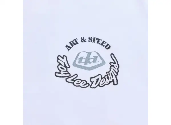 Troy Lee Designs Carb Club men's T-shirt short sleeve White