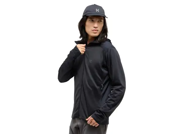 Haglöfs L.I.M Mid Multi Hood men's sweatshirt True Black