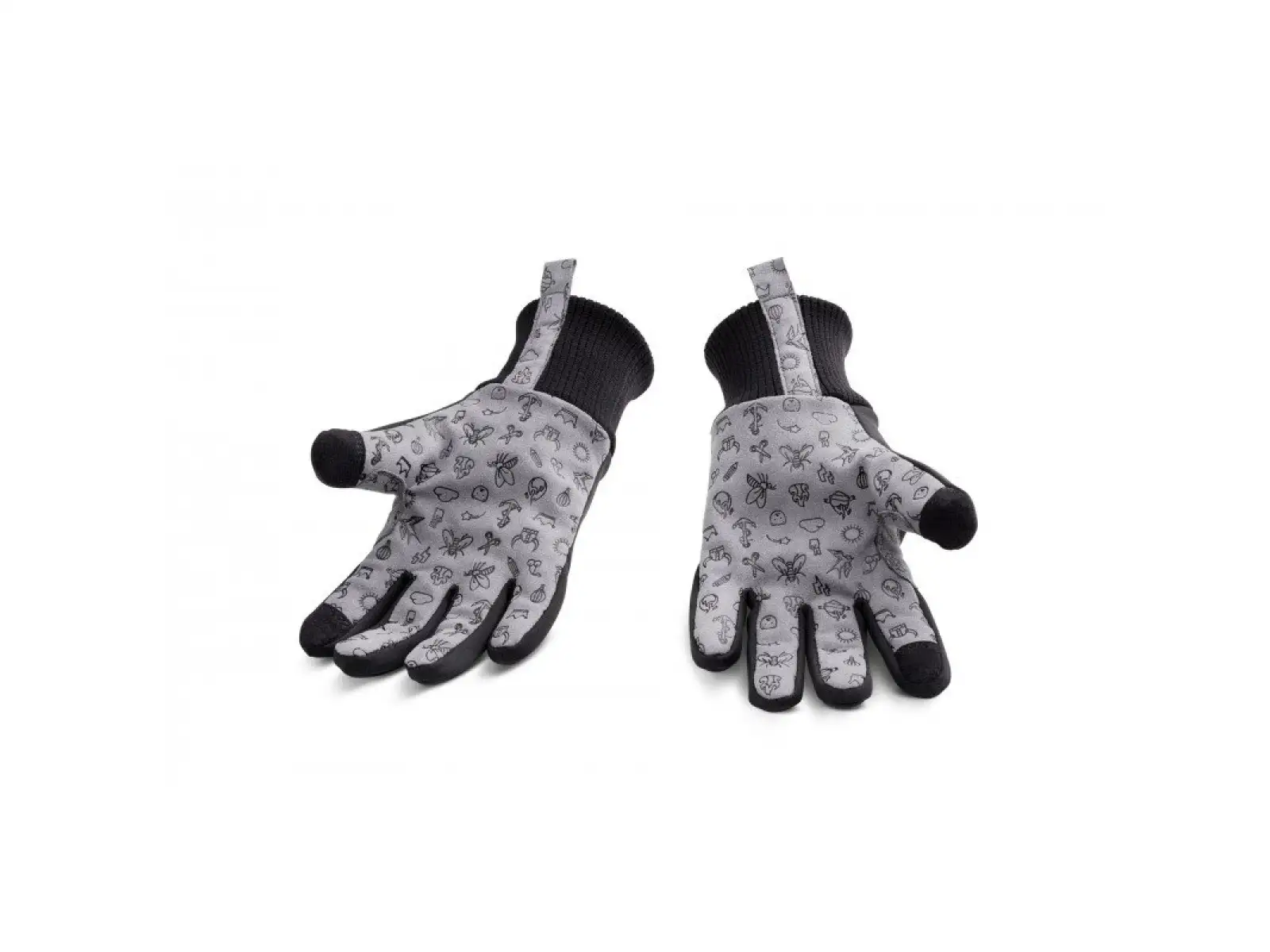 Woom children's winter gloves black