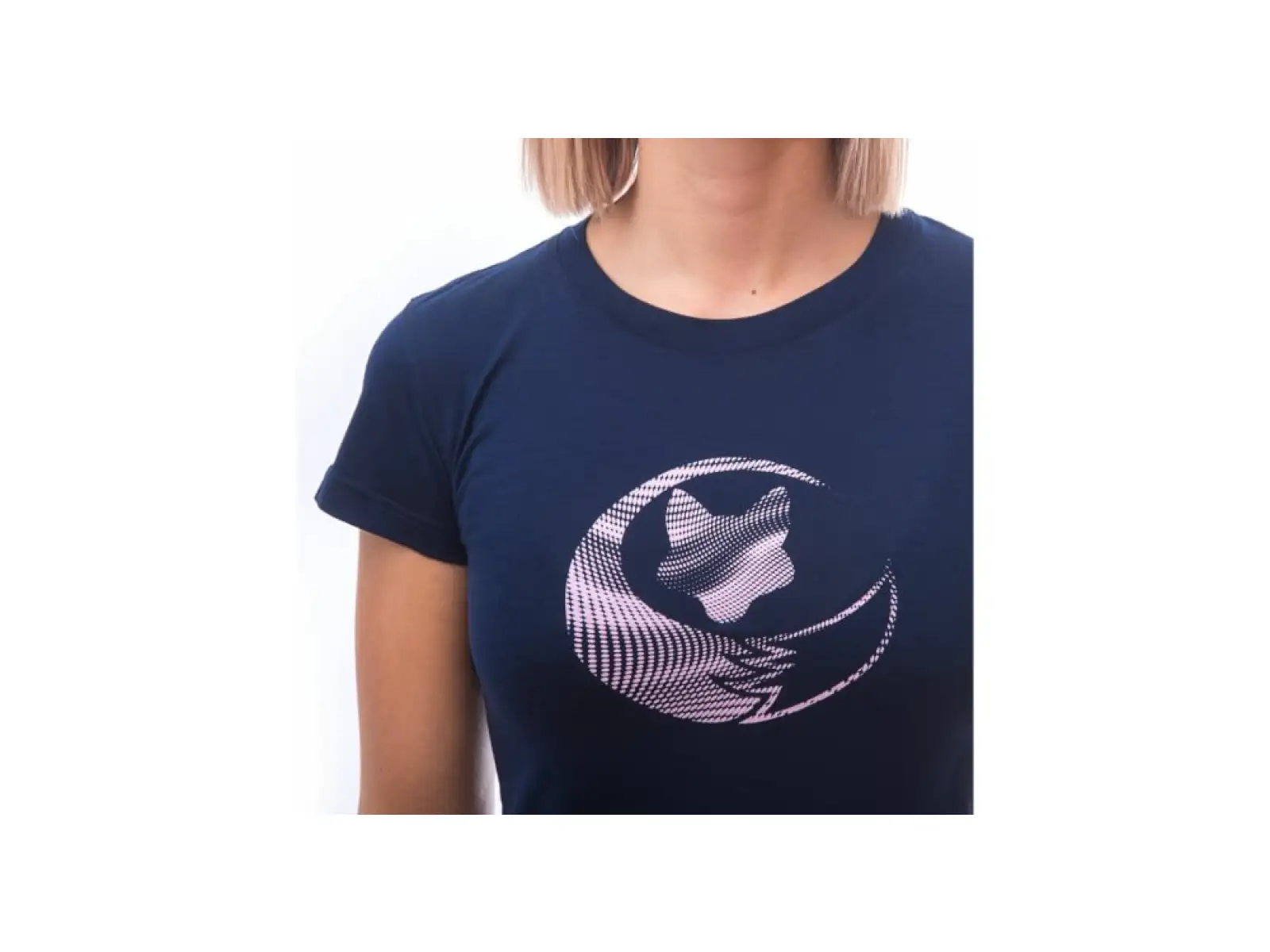 Sensor Merino Active PT Fox women's t-shirt short sleeve Deep Blue