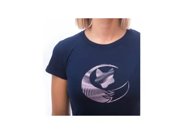 Sensor Merino Active PT Fox women's t-shirt short sleeve Deep Blue