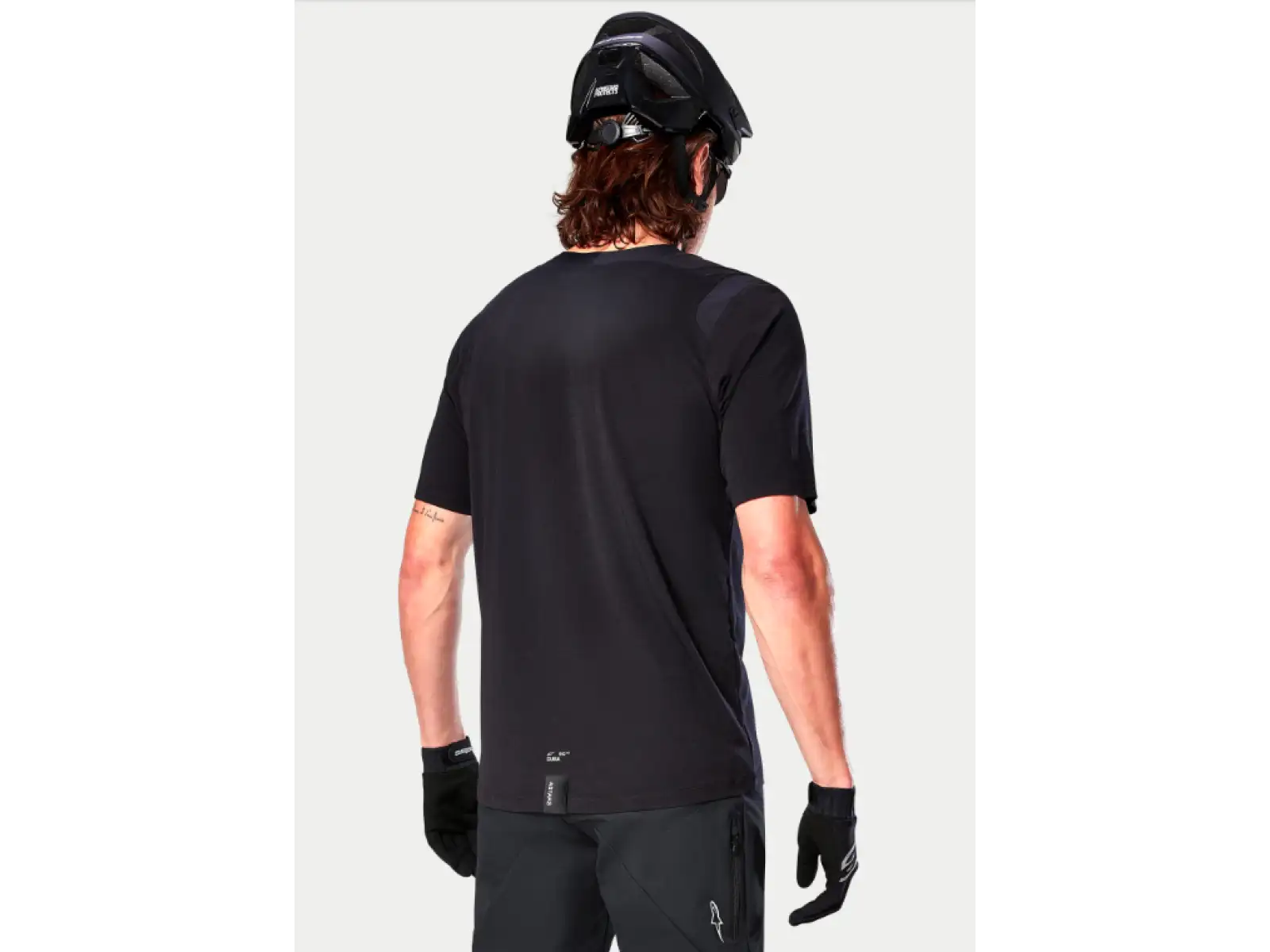 Alpinestars A-Dura Dri Wool men's jersey short sleeve Black