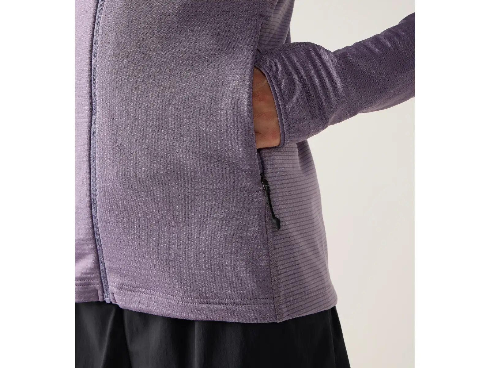 Haglöfs L.I.M Mid Multi Hood women's hooded sweatshirt Purple Fog