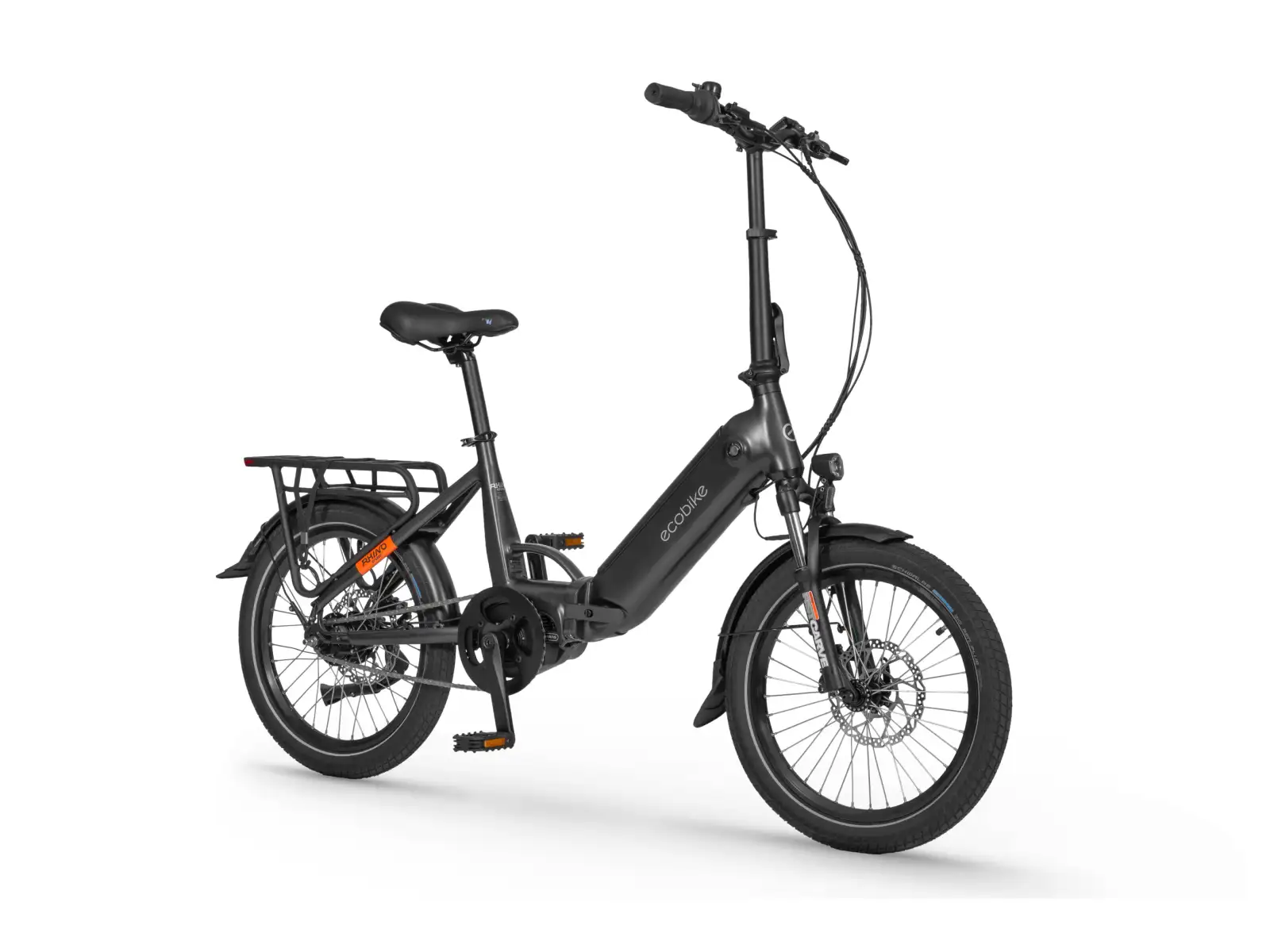 Ecobike Rhino Cruise 630 Wh Black folding e-bike