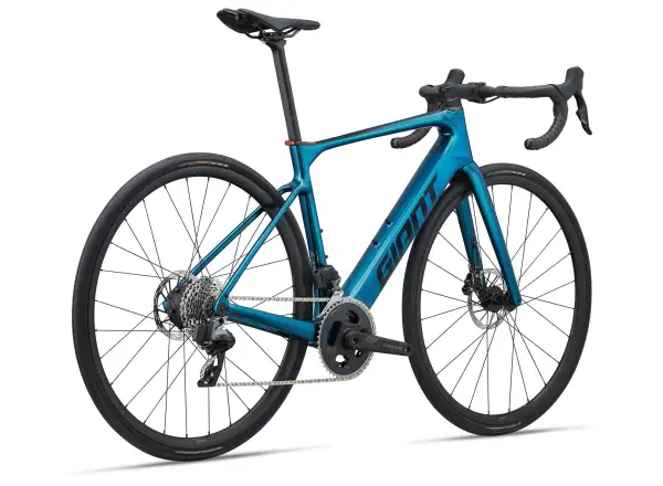 Gaint Defy Advanced E+ Elite 2 road e-bike Sea Sparkle