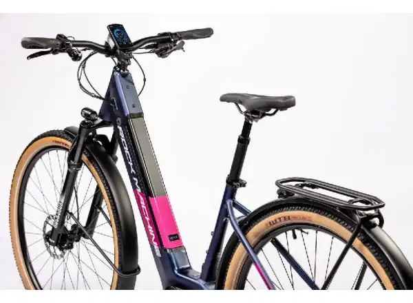 Rock Machine Storm INT e90-29 lady touring matte blue/silver/pink e-bike