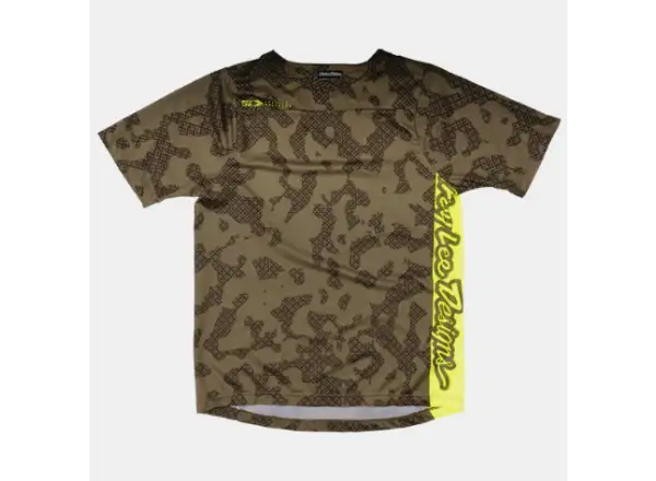 Troy Lee Designs Skyline Scrubland youth jersey short sleeve Olive