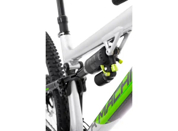 Rock Machine Blizzard TRL 90-29 gloss silver/black/DVO green mountain bike