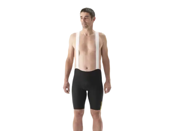 Mavic Aksium men's shorts with insert and braces Black