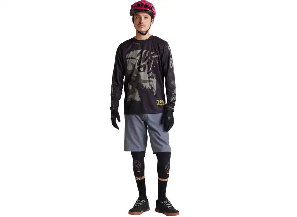 Troy Lee Designs Flowline Confident jersey long sleeve Black