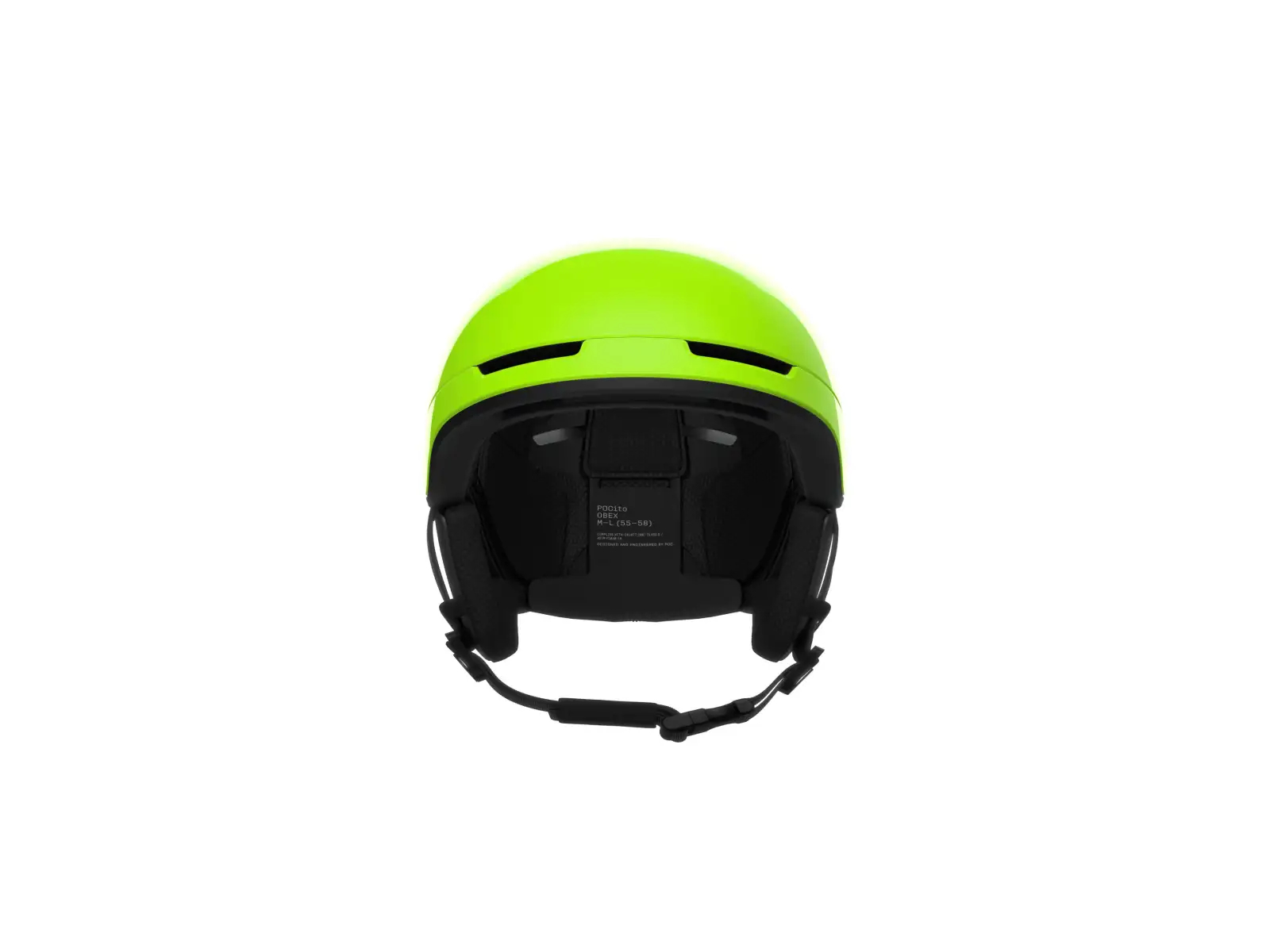 POC POCito Obex kids ski helmet Fluorescent Yellow/Green