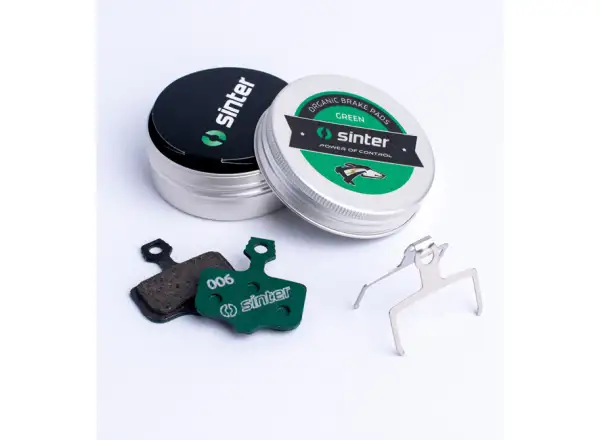 Sinter SRAM Level, Elixir, DB brake pads polymer green