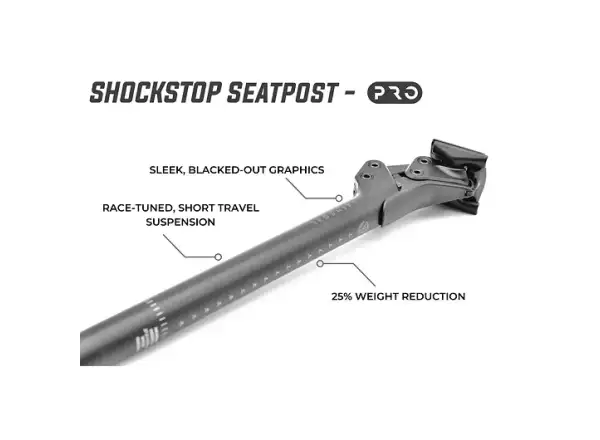 Redshift ShockStop PRO Suspension V2 suspension seatpost 27.2x350 mm
