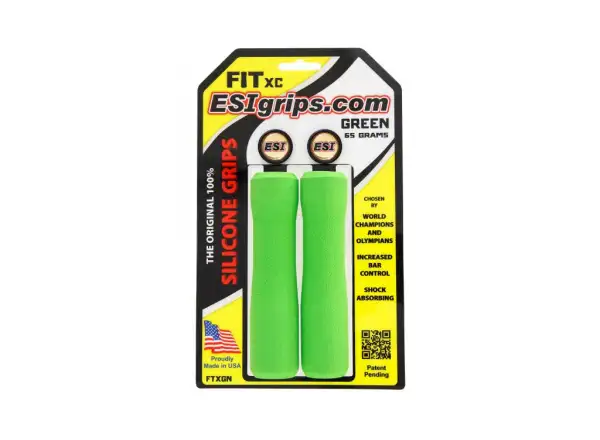 ESI Fit XC grips Green